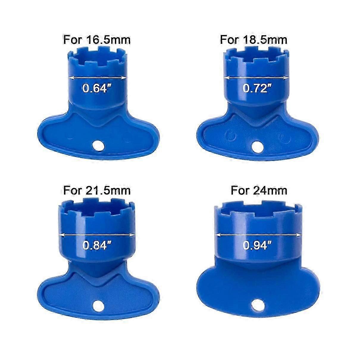 12 Pcs Faucet Aerator for Cache Aerators with Cache Faucet Aerator Key Removal Wrench Tool M16.5 18