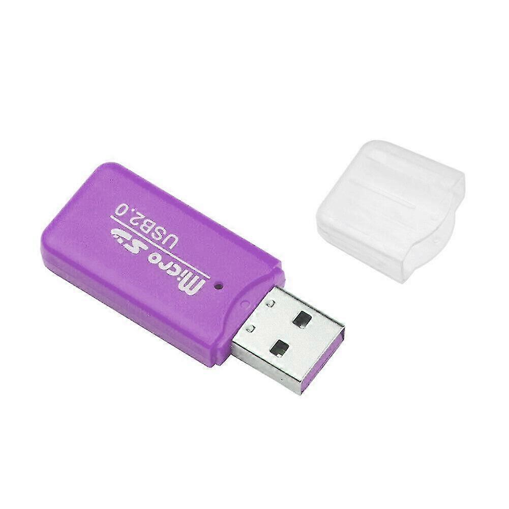 Mini Portable USB 2.0 TF Micro SD Memory Card Reader for PC Laptop Computer