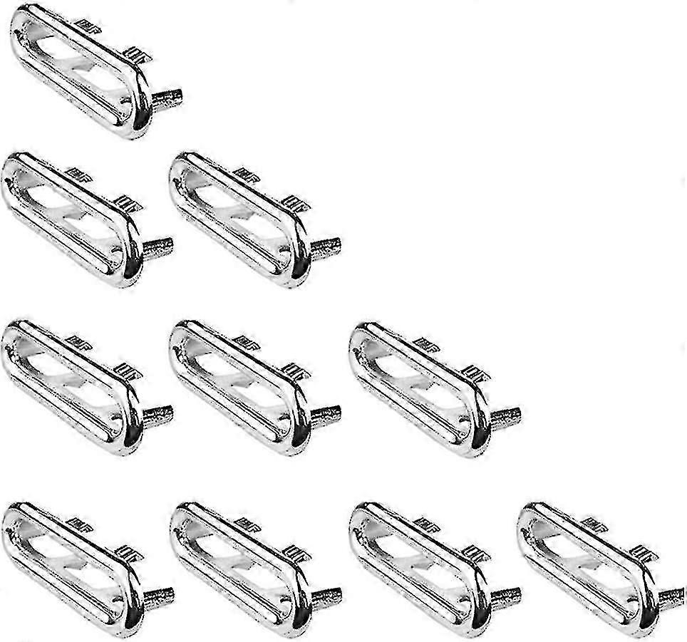 حلقة تجاوز بالوعة ، زخرفة حوض المطبخ ، حلقة الفائض ، فتحة الفائض الفضية ، غطاء تجاوز الفتحة المستديرة (10 حلقات بيضاوية عبوات)