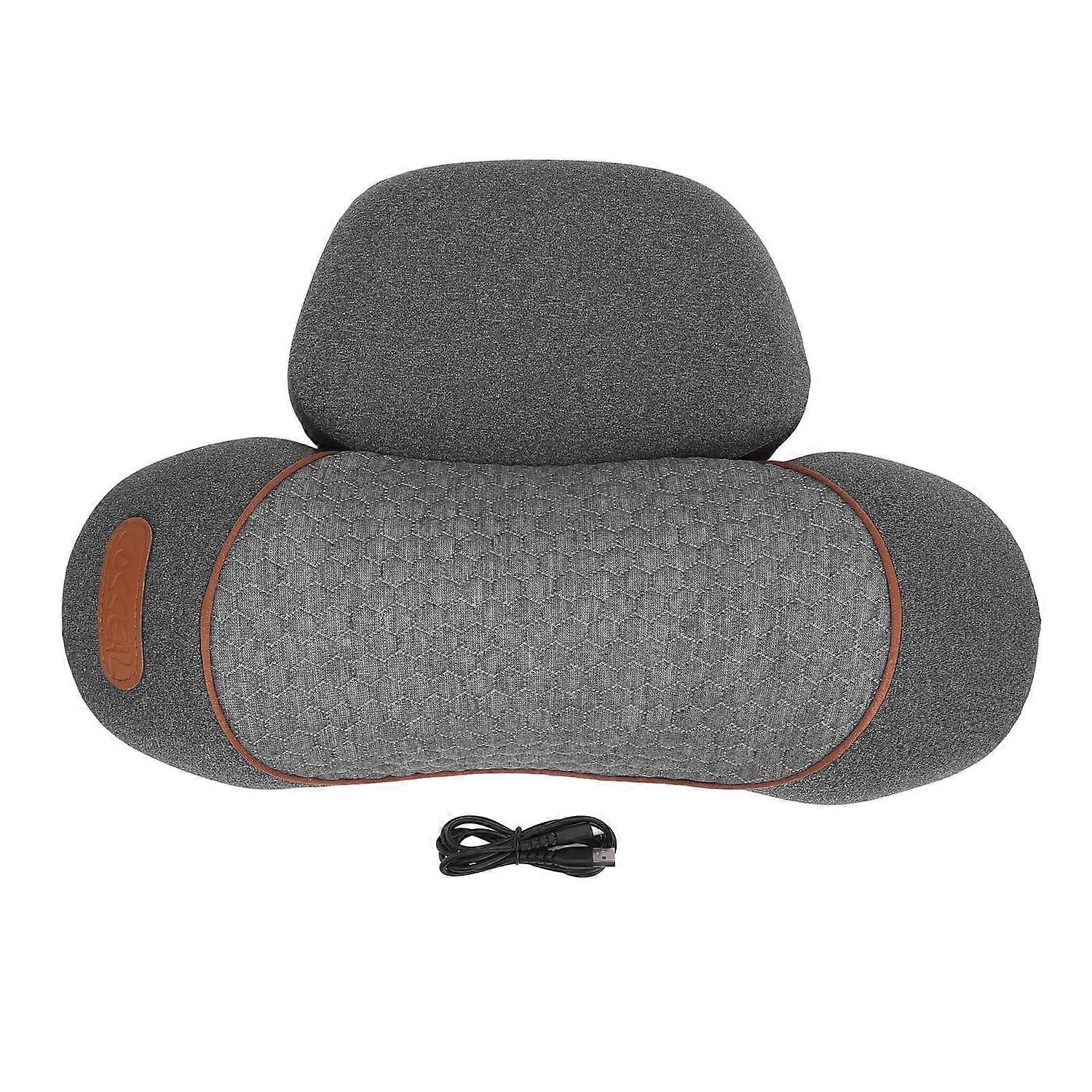 Neck Support Pillow Memory Foam 3 Temperatures Sleeping Pillow with Detachable Pillowcase USB Plug i