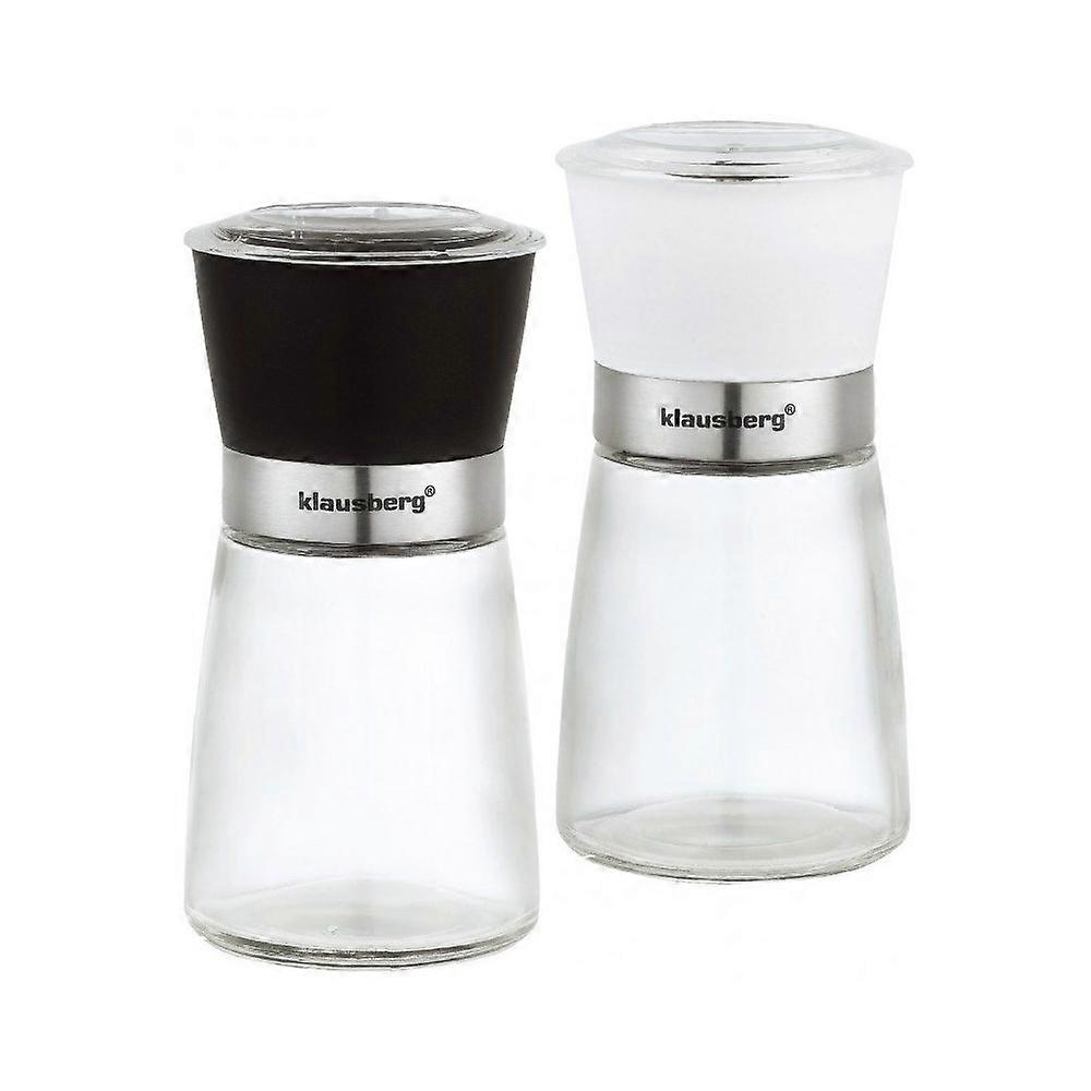 Klausberg set of 2 salt and pepper grinders KB7257