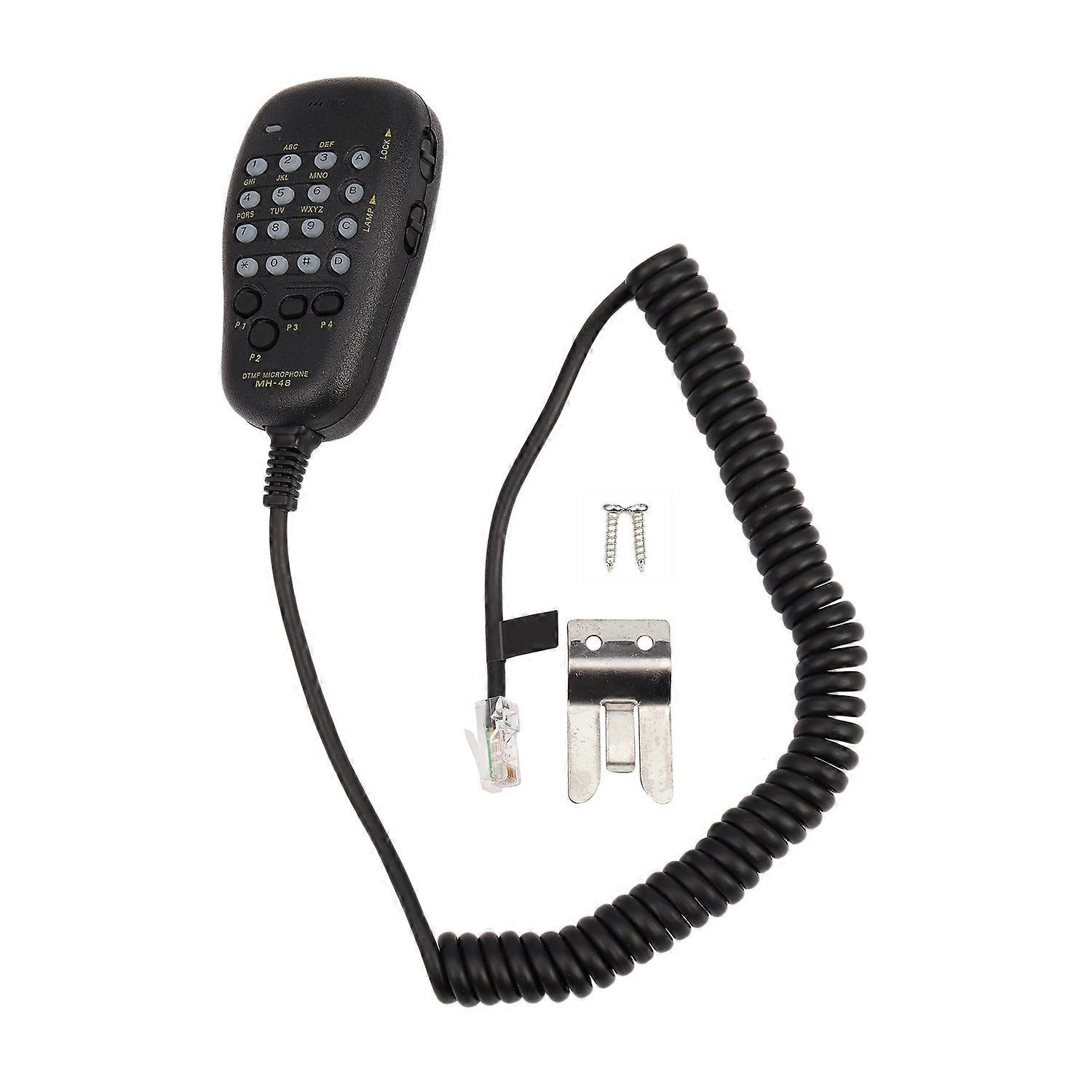DTMF -48A6J Hand Mic Microphone RJ-45 Plug For OT8G Radio