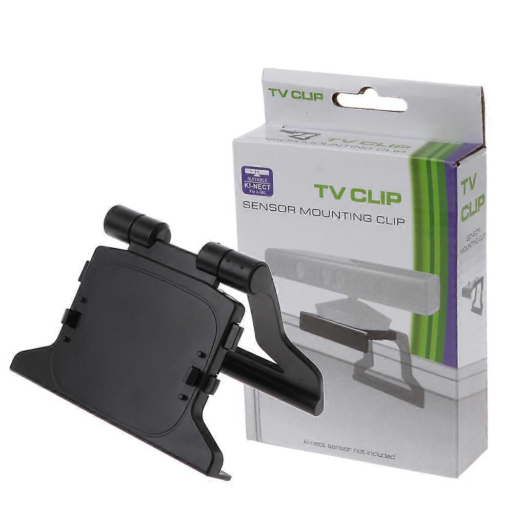 For XB 360 Kinect Sensor TV Mount Clip Stand Holder Adjustable Folding Bracket Game Accessories For Microsoft for XB Dark Blue