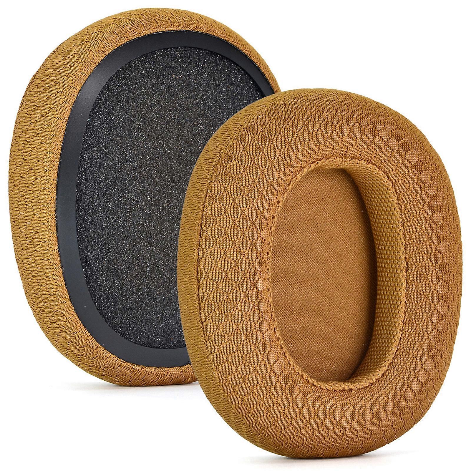 Breathable Ear Pads for BackBeat FIT 6100 Headphone Cushion Earpads Memory Sponge Ear pad Fabric Earpads Replacement  brown