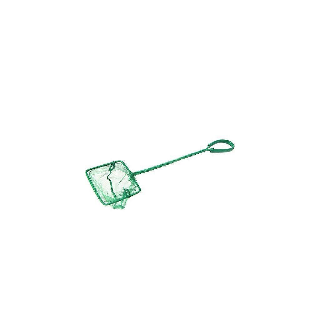 Aquarium Fish Net Ultra Fine Mesh Skimmer Filter Quick Catching Net Safe for All Mini Fish & Shrimp 3 4 5 6 8 10 Inch Green