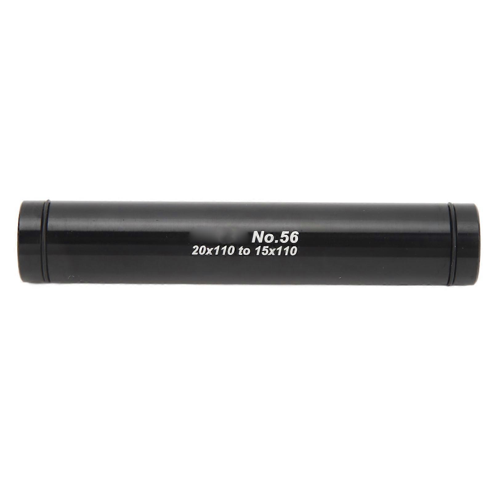 Bicycle Thru Axle Hub Adapter Aluminum Alloy Cylindrical Shaft Conversion Adapter for Road Mountain Bikes 20x110 to 15x110