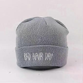 Mode Sport Warme Hüte Schlechter Tag Brief Mützen Mütze Frauen Männer Hut Mütze Gestrickt Hip Hop Hut Haube Für Unisex Zz-324 Einheitsgröße Typ 11