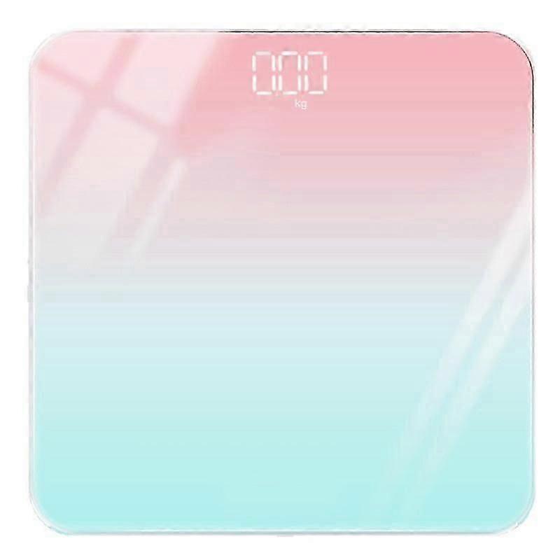 Body Weight Scale Bathroom Round Corner Platform Digital Gradient Smart Electronic Home Small