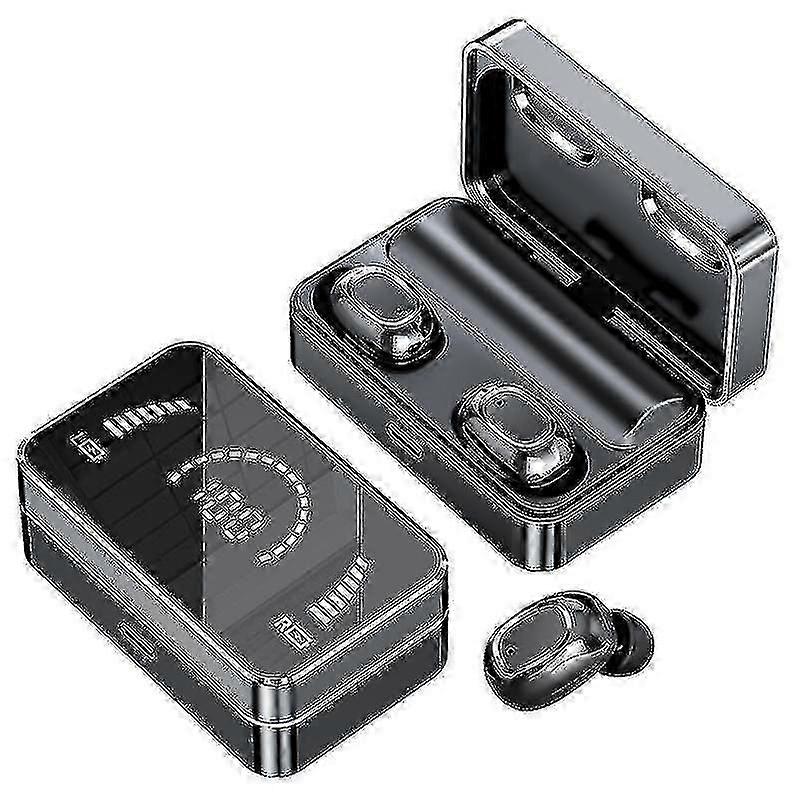 Spiegel Digital Display Touch Tws Wireless Bluetooth Headset Große Kapazität Batterie