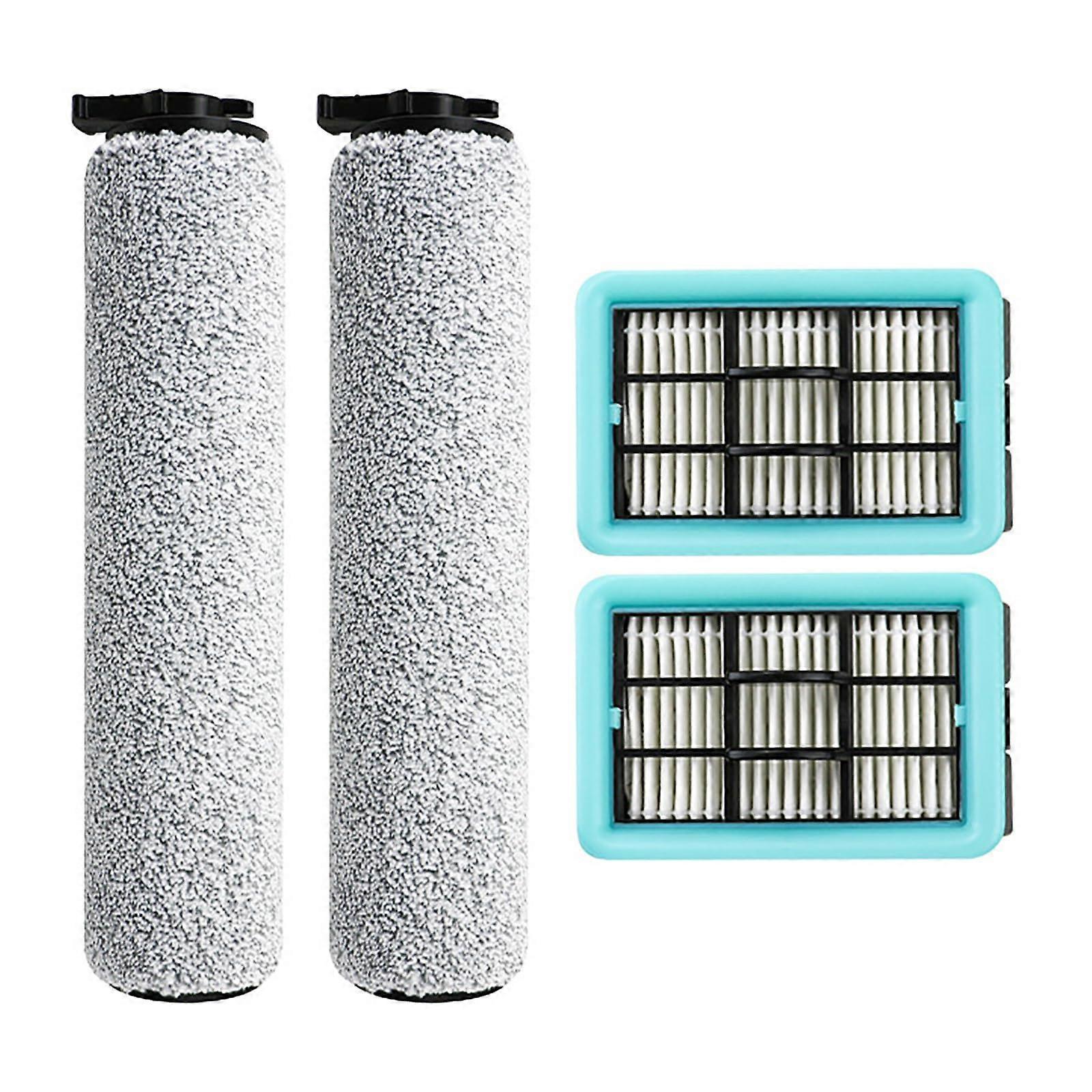 2 Roller Brush Vacuum Replacement Cleaner for Floor Scrubber