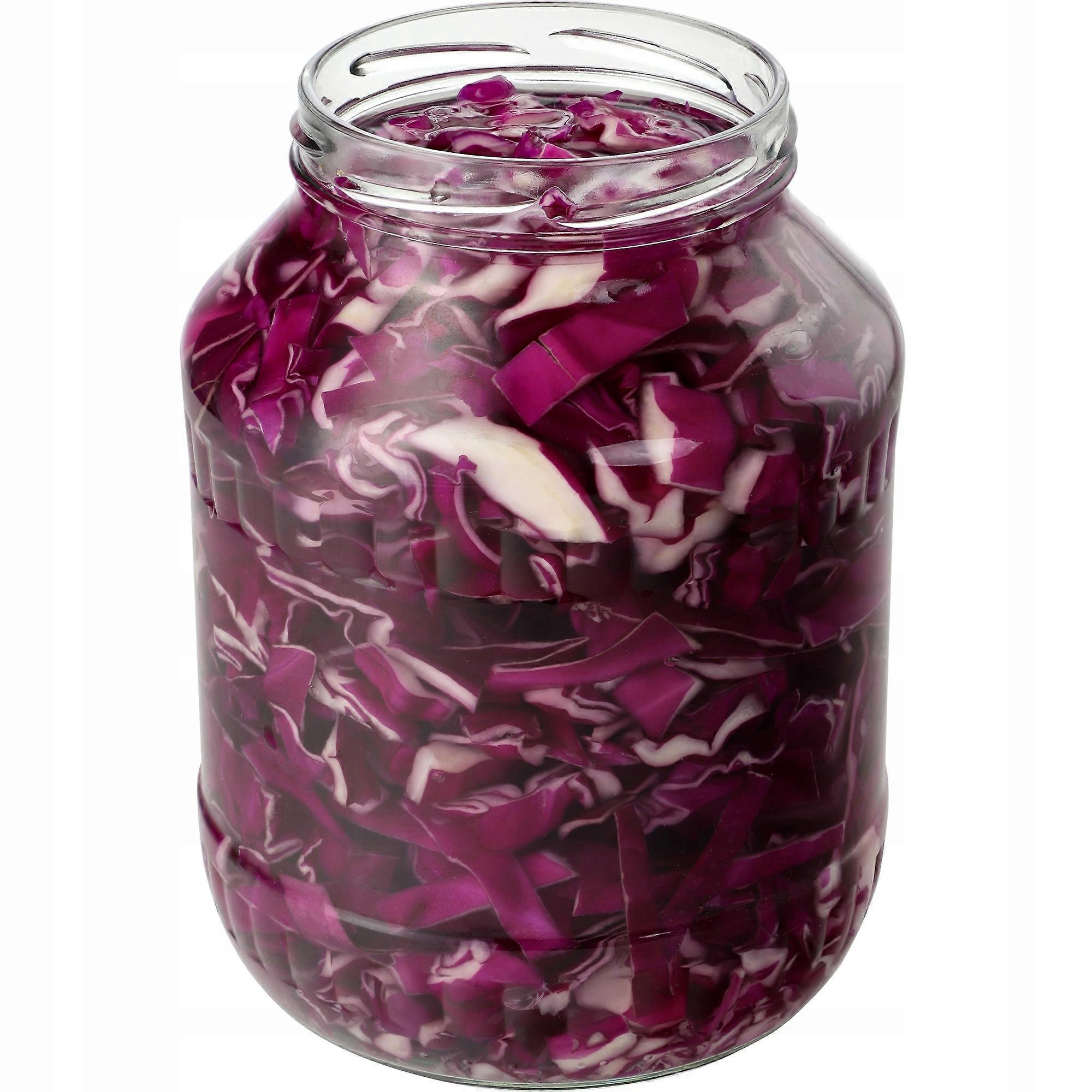 KADAX Glass jar 1.7L for preserves cucumbers tinctures honey juice