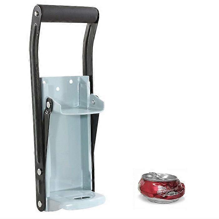 Metal can press, with bottle opener, approx. 32cm