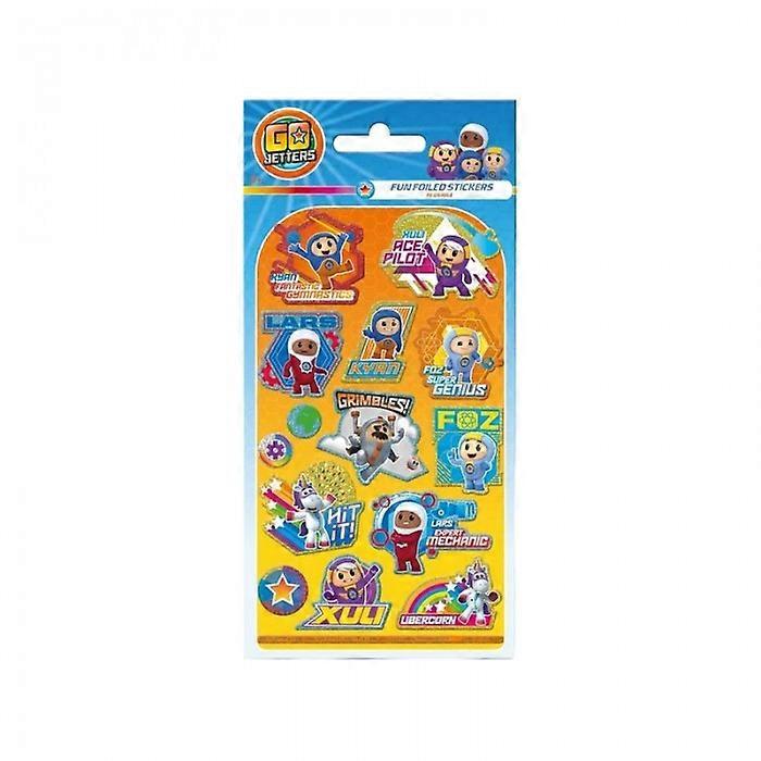 Go Jetters Fun Foil Characters Sticker Set