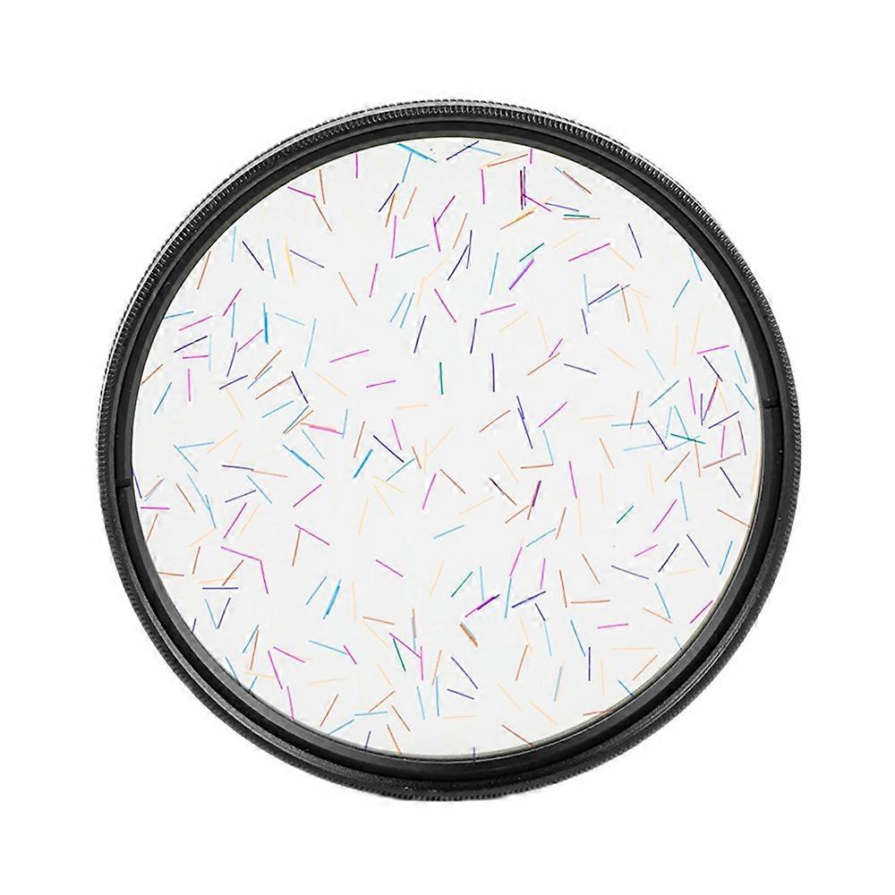 Colorful Starlight Brushed Radiant Camera Lens Filter 82mm