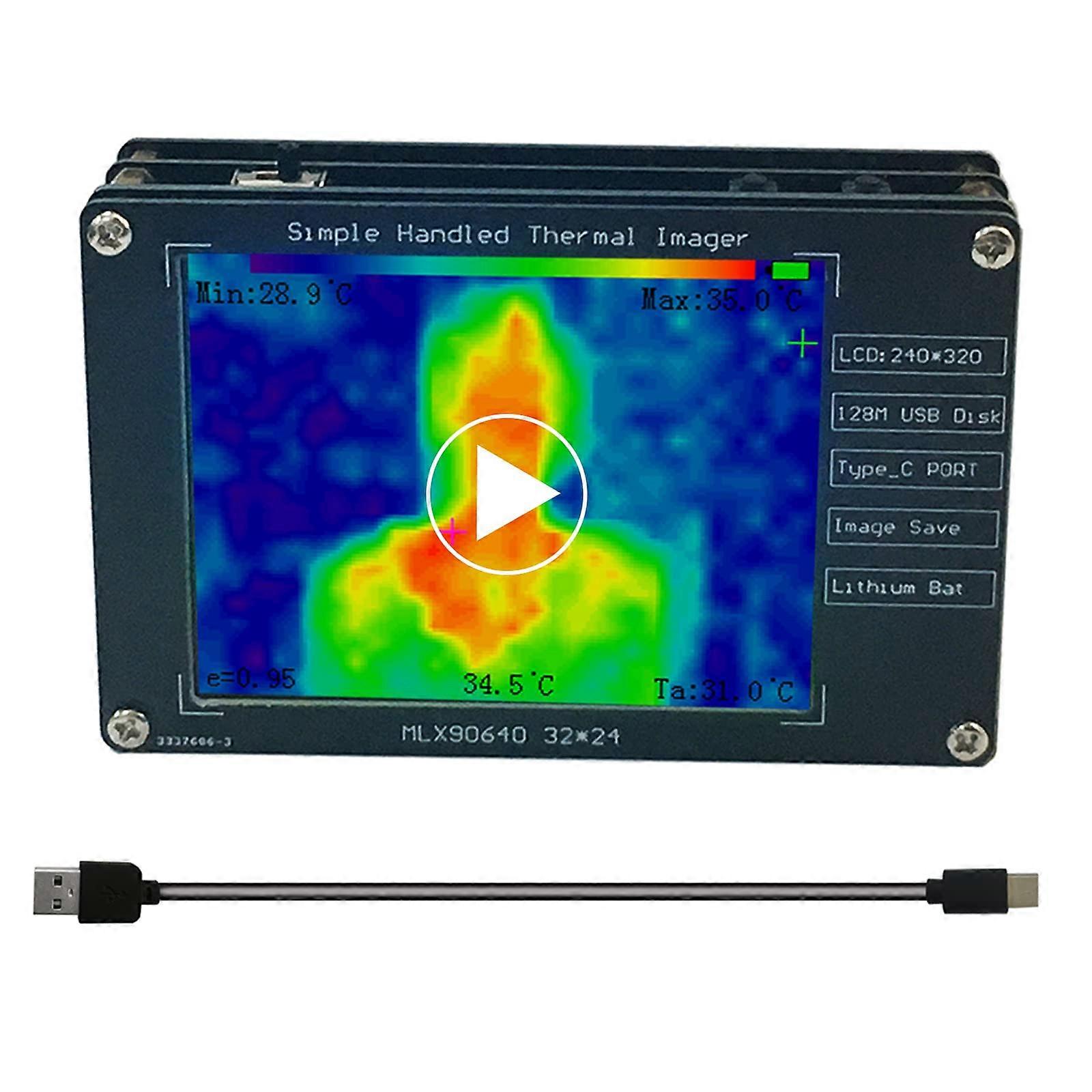 Upgraded MLX90640 Infrared Thermal Imager Infrared Thermal Sensor High Accuracy