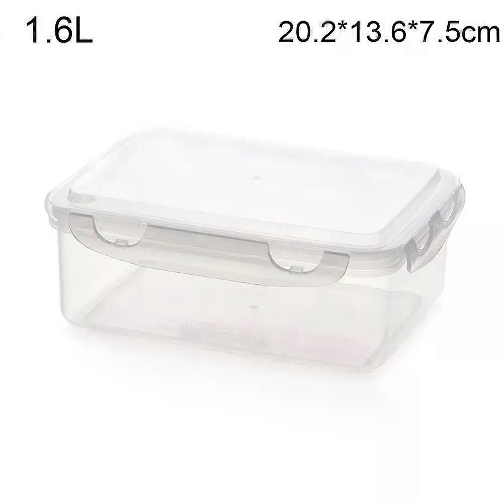 7 Sizes Plastic Bento Box Picnic Snack Meal Storage Container Food Prep Lunch Box for Kids School Dinnerware Camping Tableware