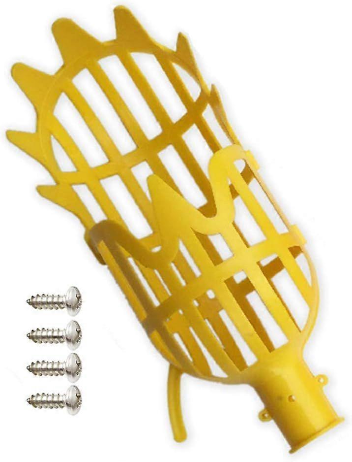 Plastic Fruit Picker Head Plastic Fruit Picker Basket Plastic Fruit Picker Poleless Easy Assemble, for Home, Orchard, Park, Farm, Lute, Lemon, Cherry