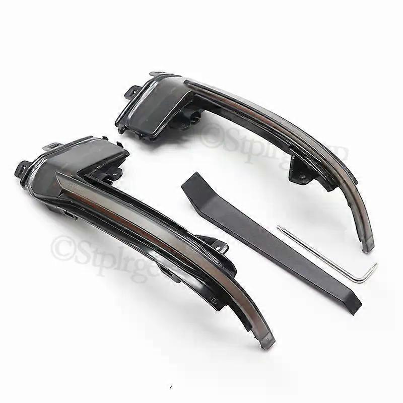 compatible for   A4 B8.5 2011 2012 2013-2016 Dynamic Scroll LED Turn Signal Light Sequential Rearview Mirror Indicator Blinker Light