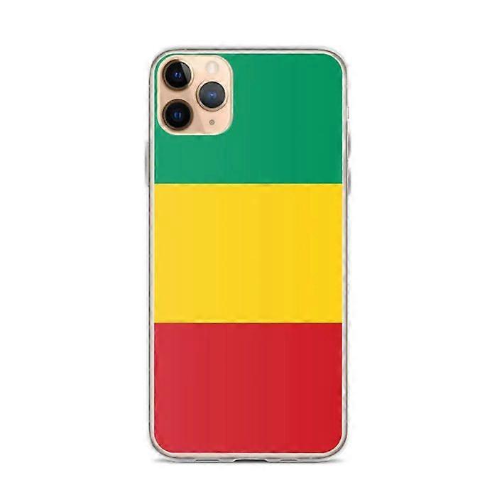 iPhone Case - Guinea Flag - iPhone 11 Pro Max - Flexible - Multicolor - Vertical