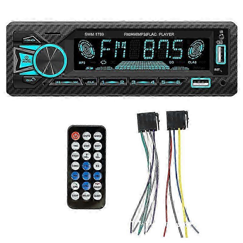 4-Channel 60W Bluetooth Car Radio Car MP3 Player Plug-in U Disk Car Radio with Intelligent Ai Voice