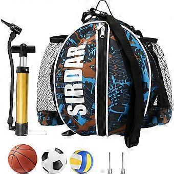 Ultra-Light Sports Ball Backpack With USB Charging Port