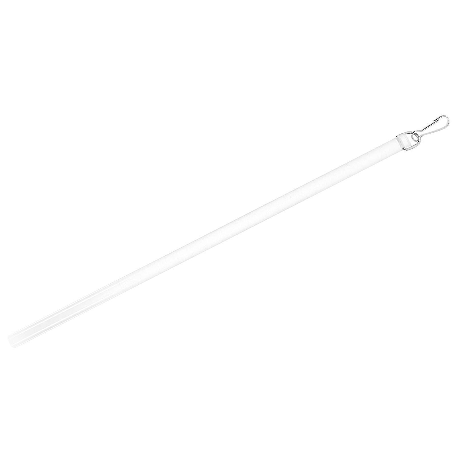 Acrylic Clear Drapery Wand Vertical Blind Rod with Hook – Transparent Curtain Pull Accessory for Easy Blind Operation in Window Treatments