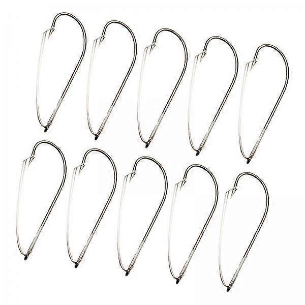 2x10x Rybářské háčky bez plevele Vysokouhlíková ocel Barb Hook Plevel Guard Rybářské háčky