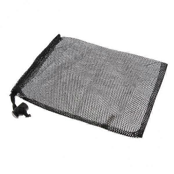 2-5pack Lightweight Mesh Stuff Sack Storage Bag Drawstring for Travel Camping
