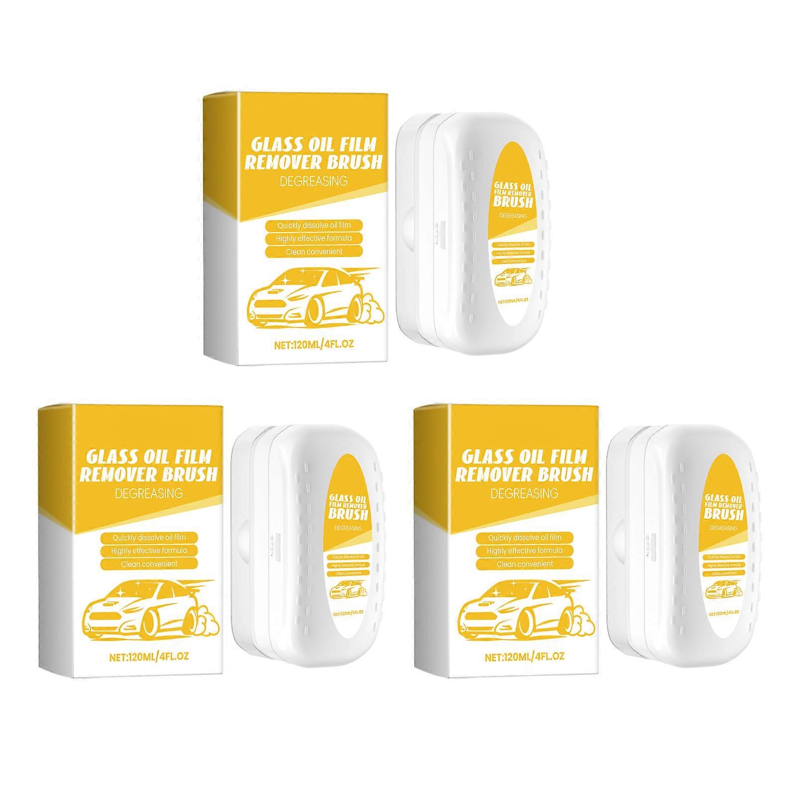 3Pcs Multipurpose Soft Bristles Cleaning Brush for Car Vehicle Window Windscreen Cleaner Auto Glass Cleaning Board