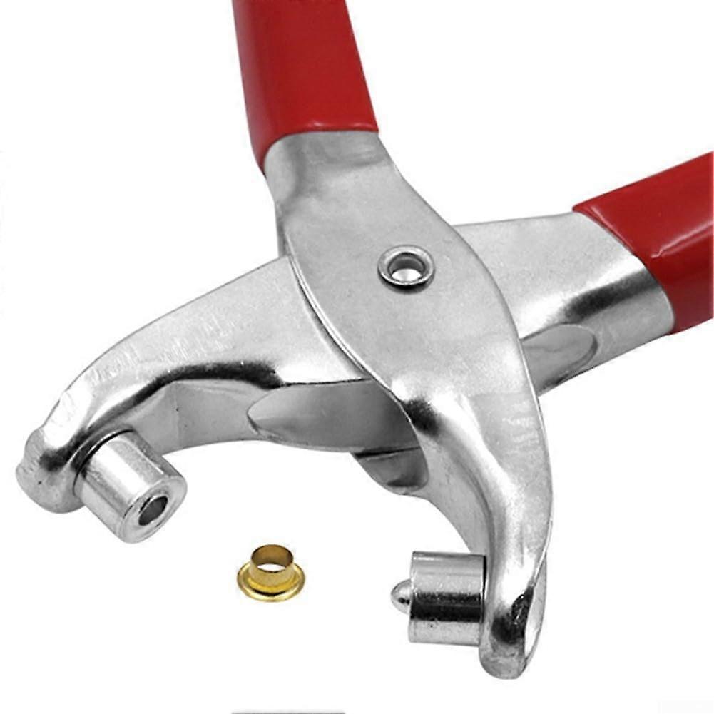 Eyelet Pliers for Fabric and Canvas Repair Set, 100 Eyelet Rivets, 12.7 cm Pliers, 190.5 cm Tool for Sewing Projects