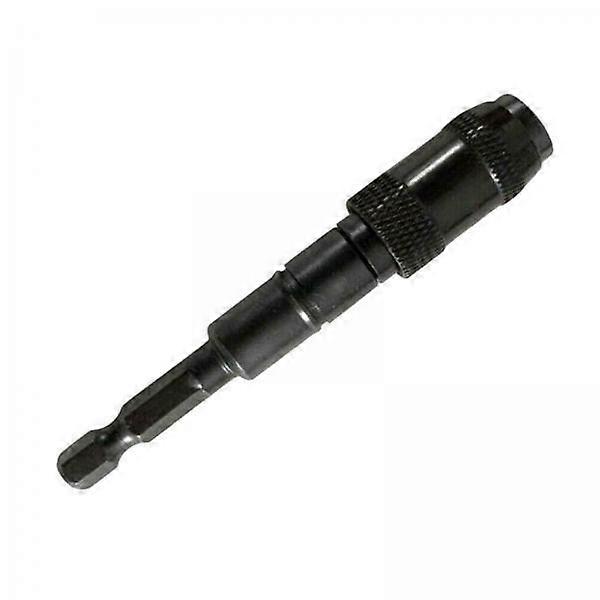 Heavy-Duty Drill Bit Extension with Flexible Swivel Head Attachment