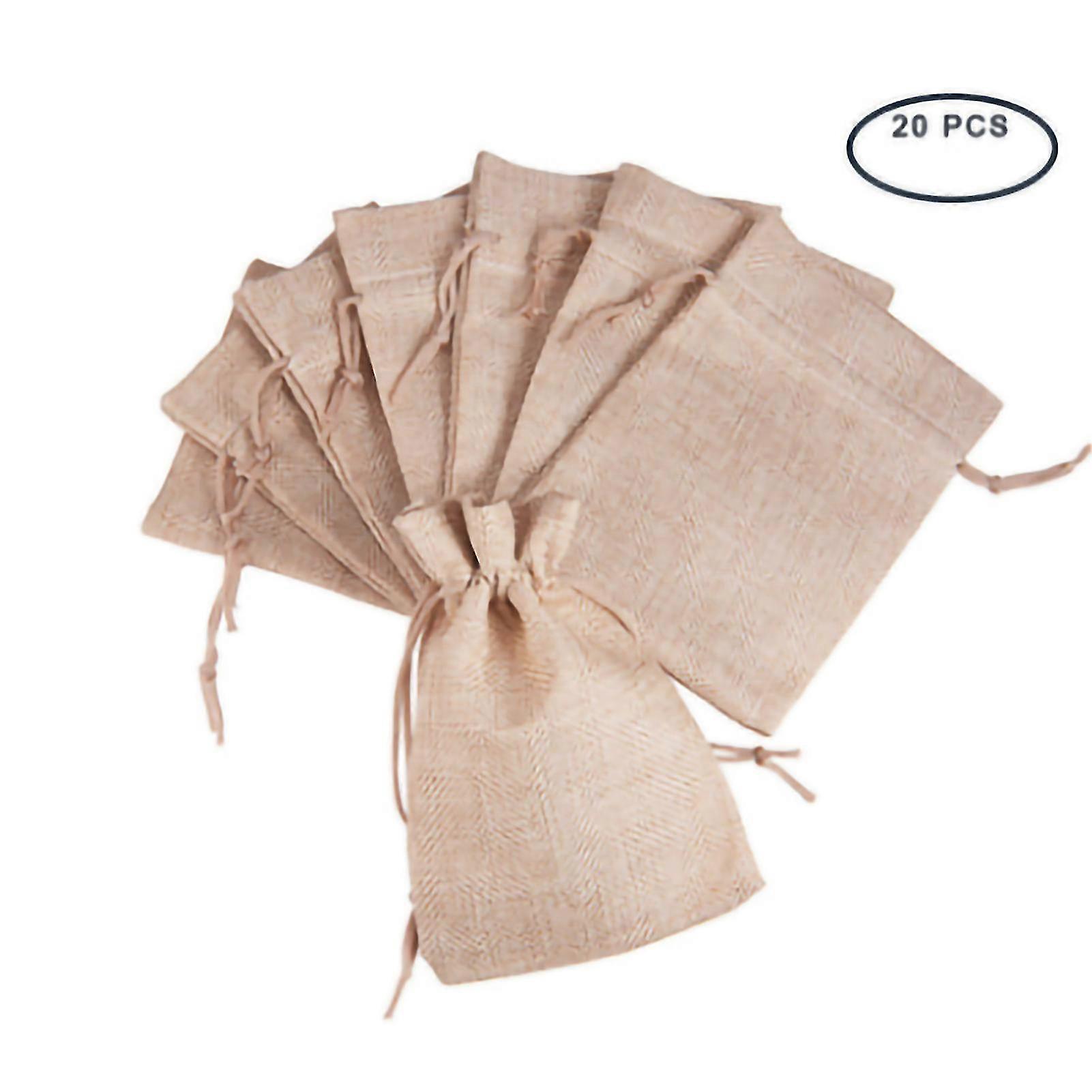 Bomull Snøring Poser For Smykker Gaver Oppbevaring - Enkel Elegant Slitesterk