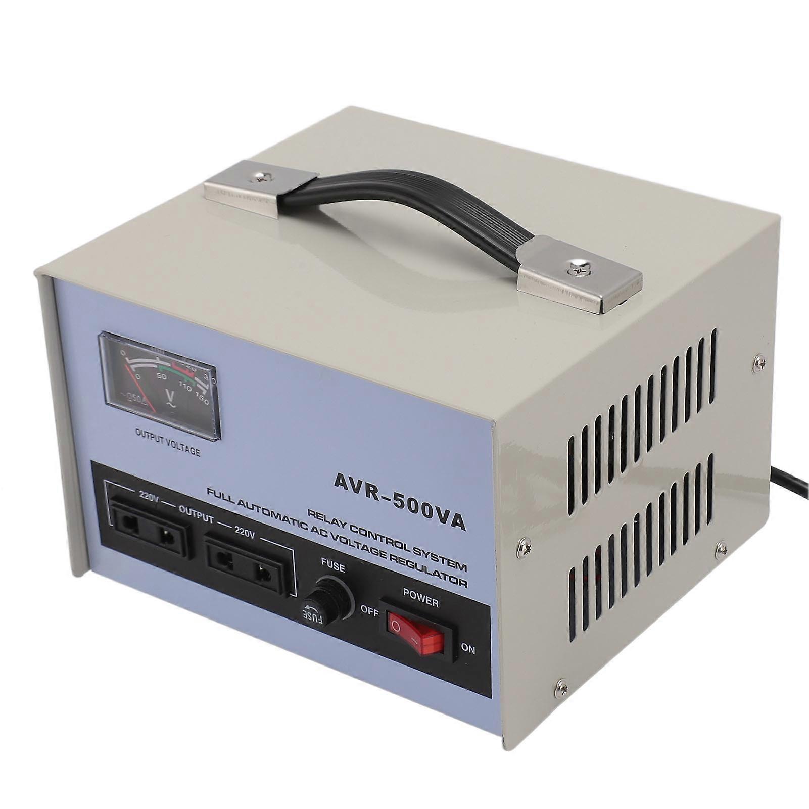 500W Voltage Regulator 1 Input  Output Single Phase Automatic Voltage Stabilizer