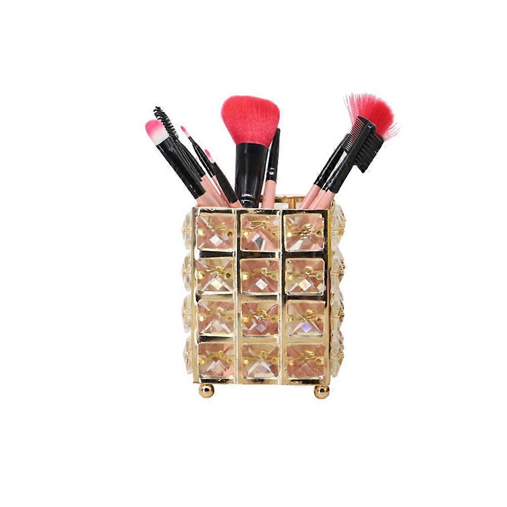 Functional pen and brush holder, enhances organization in any setting