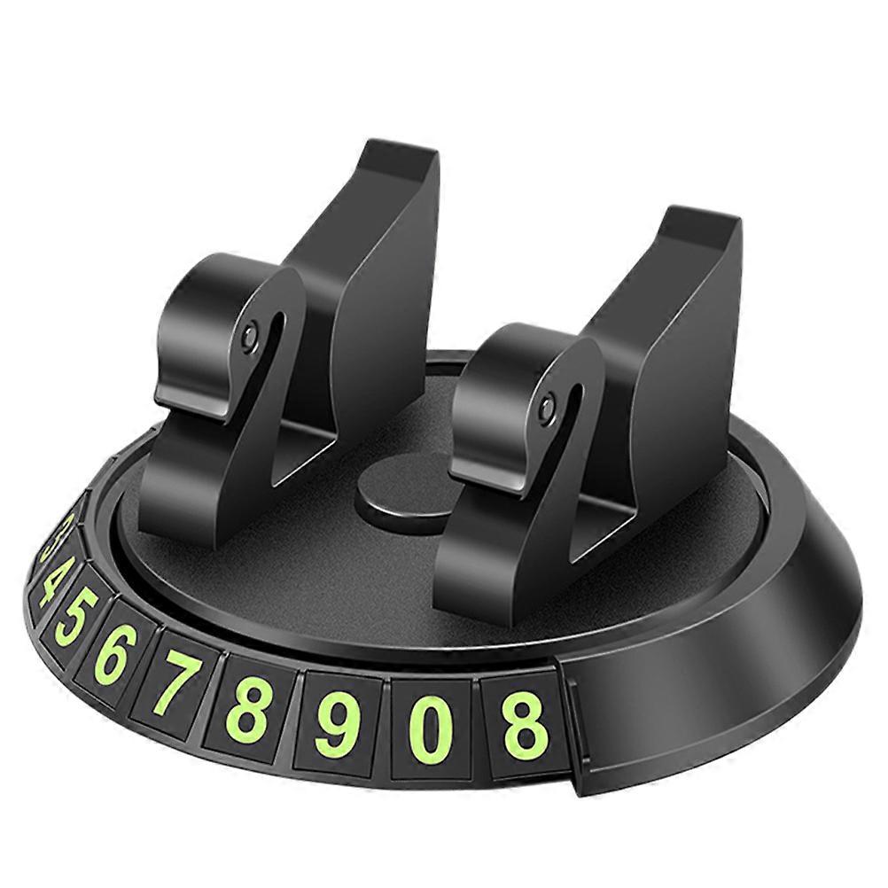 Car Mobile Phone Holder Multifunctional Car Parking Privacy Protection Temporary Car Parking 8.5X8.5X4CM 1Pack