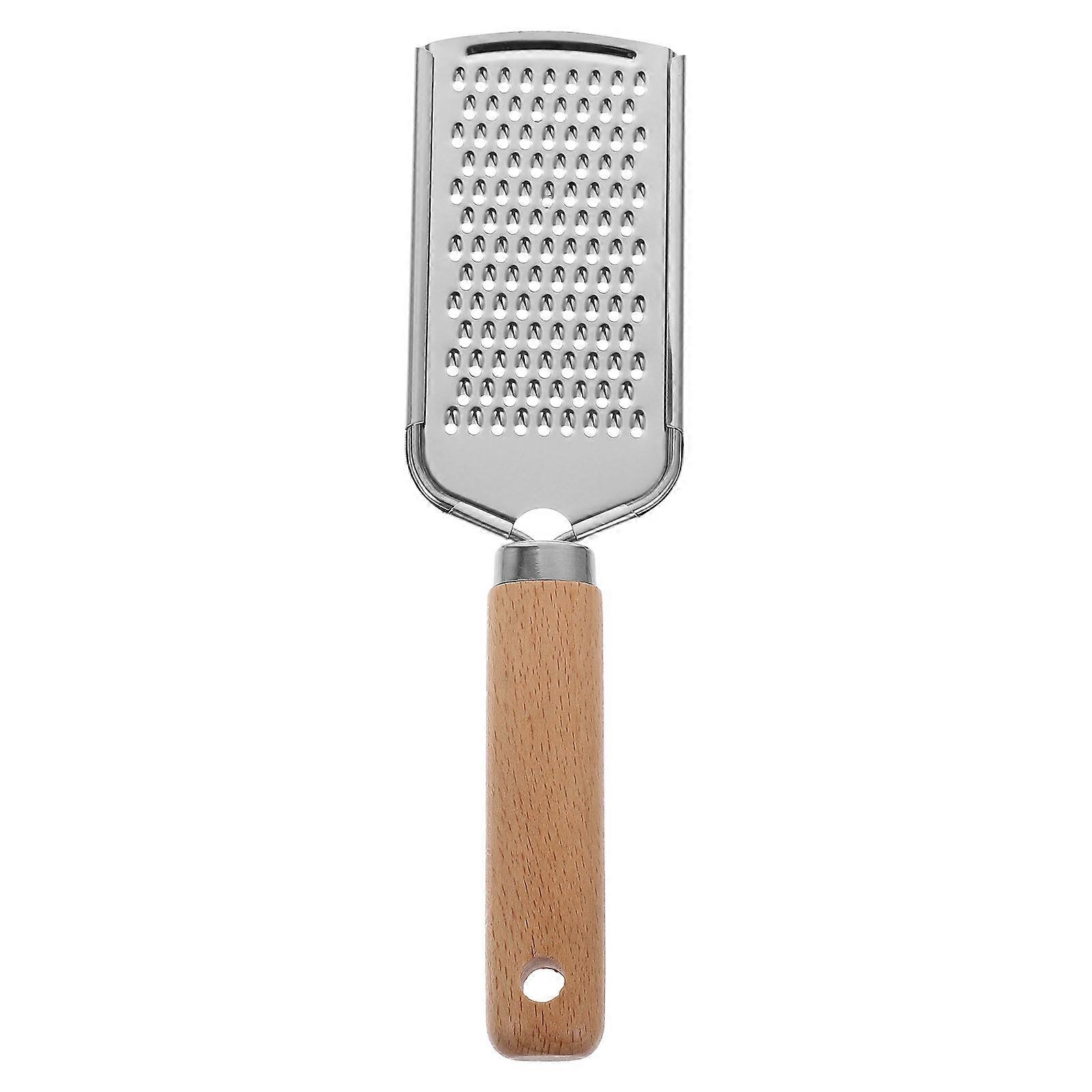 Stainless Steel Zester Flat Plane Shape for Ginger Garlic Chocolate 22x6x2cm Grating 1Pcs