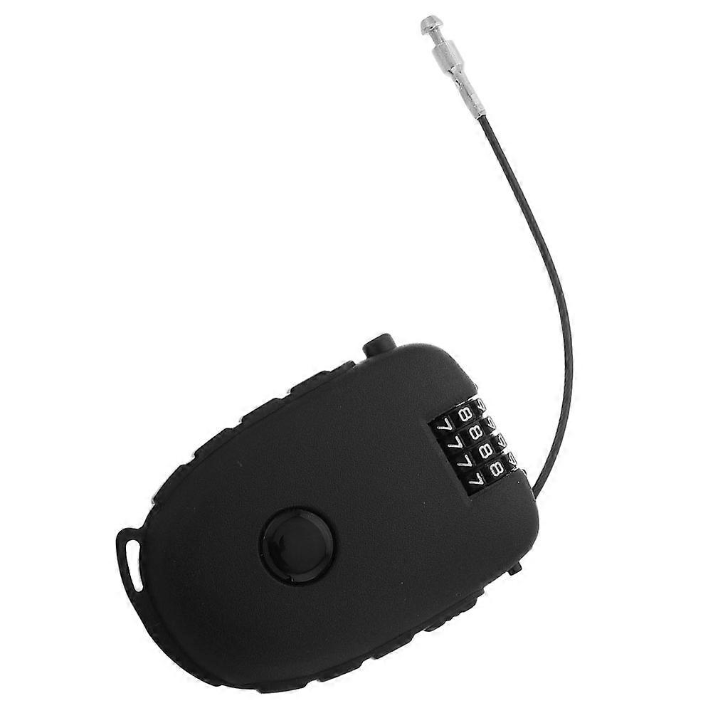 Lightweight Retractable Steel Cable Lock for Bicycles, Strollers, and – Durable, Adjustable, and User Friendly Design