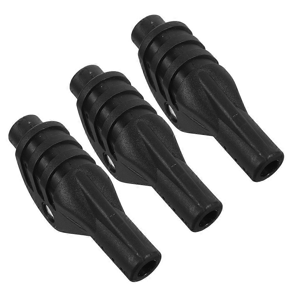 Plastic Tent Pole Connectors Tent Support Rod Adapter Folding Ergonomic Design For Campers 3Set