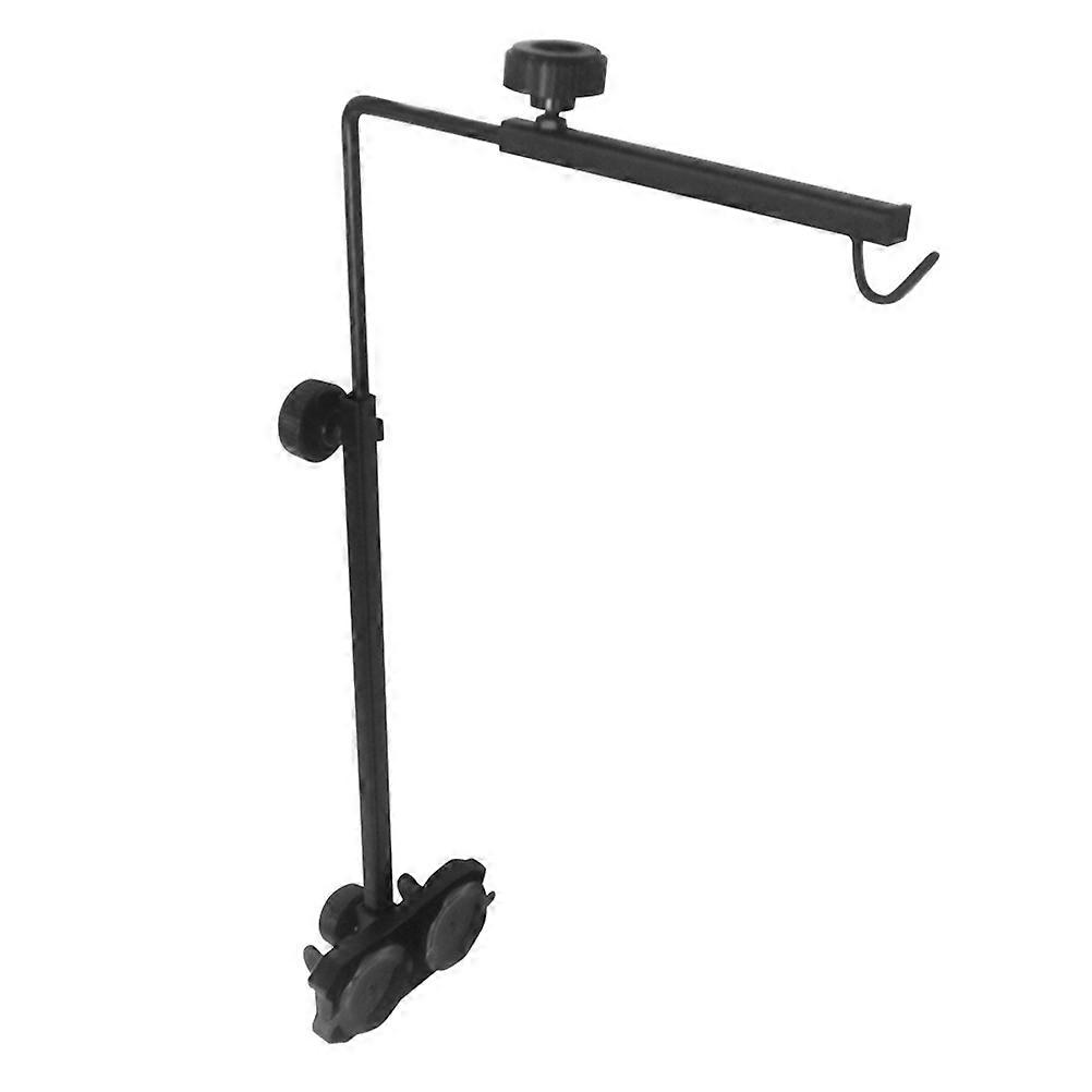 Reptile Light Fixture Turtle Basking Lamp Support Aquarium Light Stand Iron Width Range 23-28.5Cm Angle Adjustment 1Pack