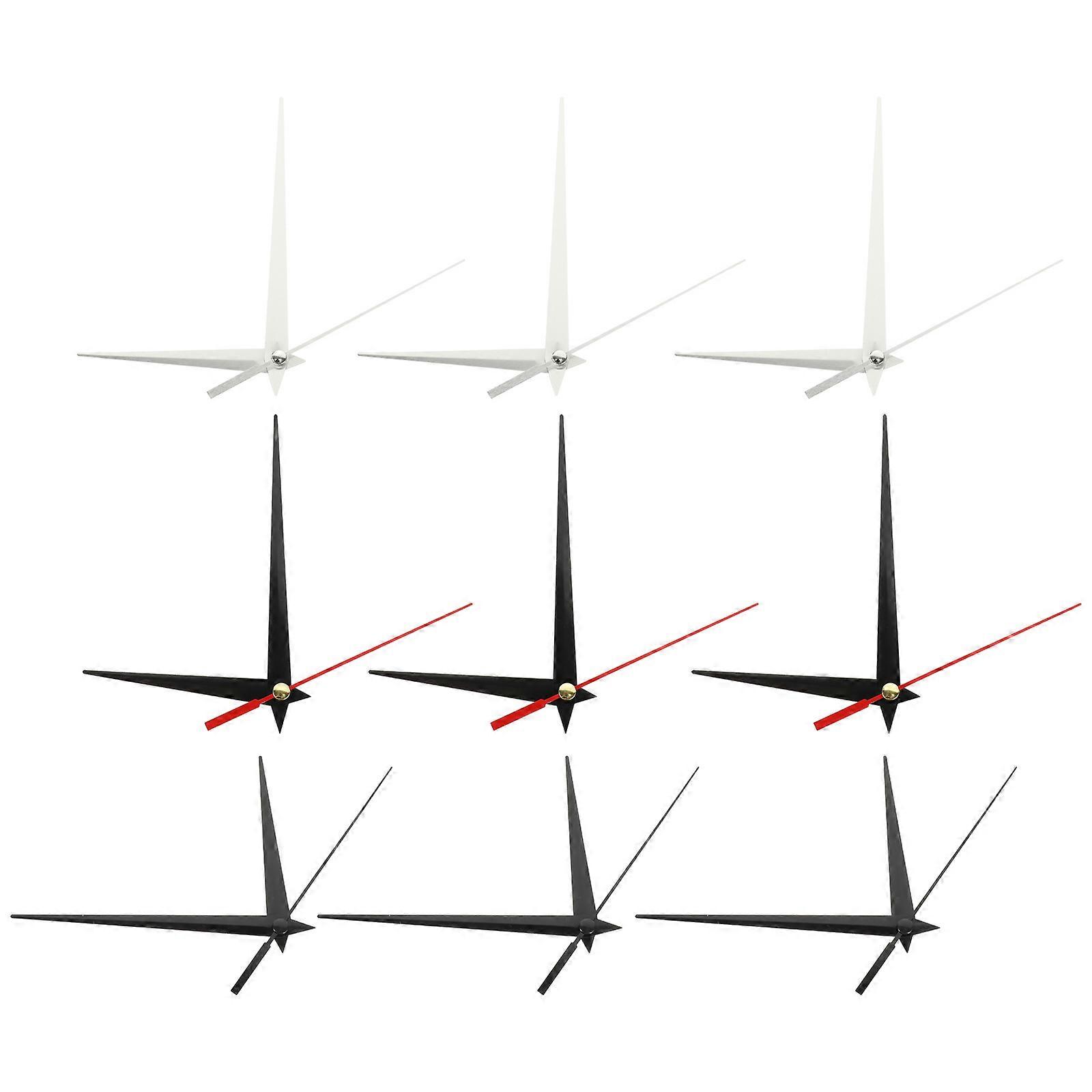 Multi-Function Clock Replacements Clock Pointers Families and Friends Diy Wall Clocks 9Sets