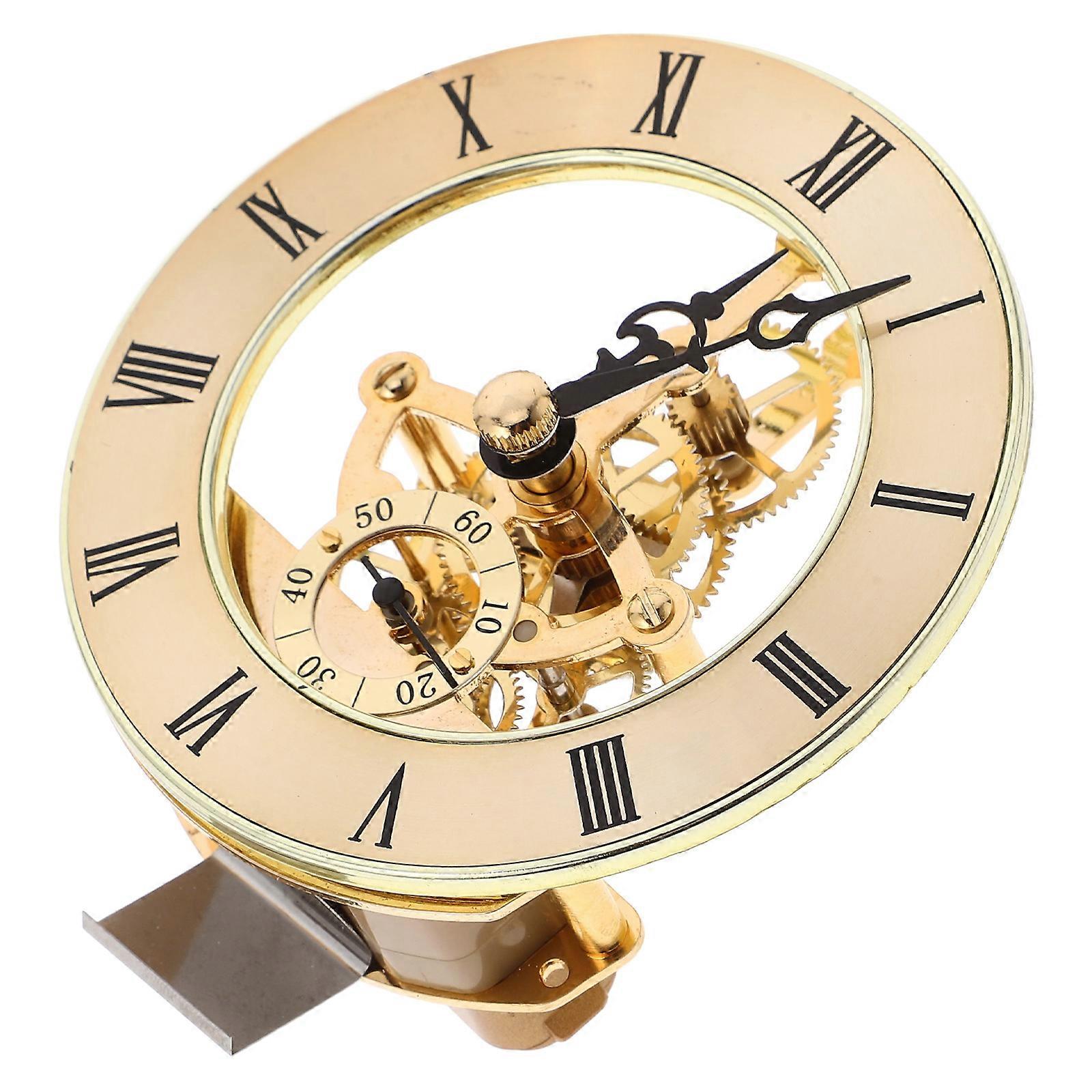 Craft Clock Insert Clock Mechanism Globe Home Decor Accurate Timekeeping 3.5x3.4 Inch 1Pcs