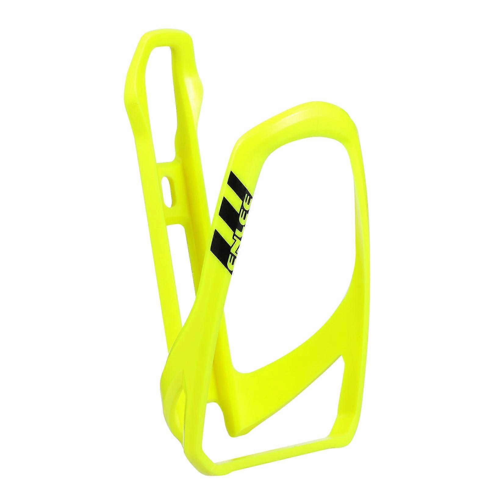 Fahrradhalterung Trinkflasche Custom Shape ABS Material Yellow 14.50X7.00X6.50CM 1Set