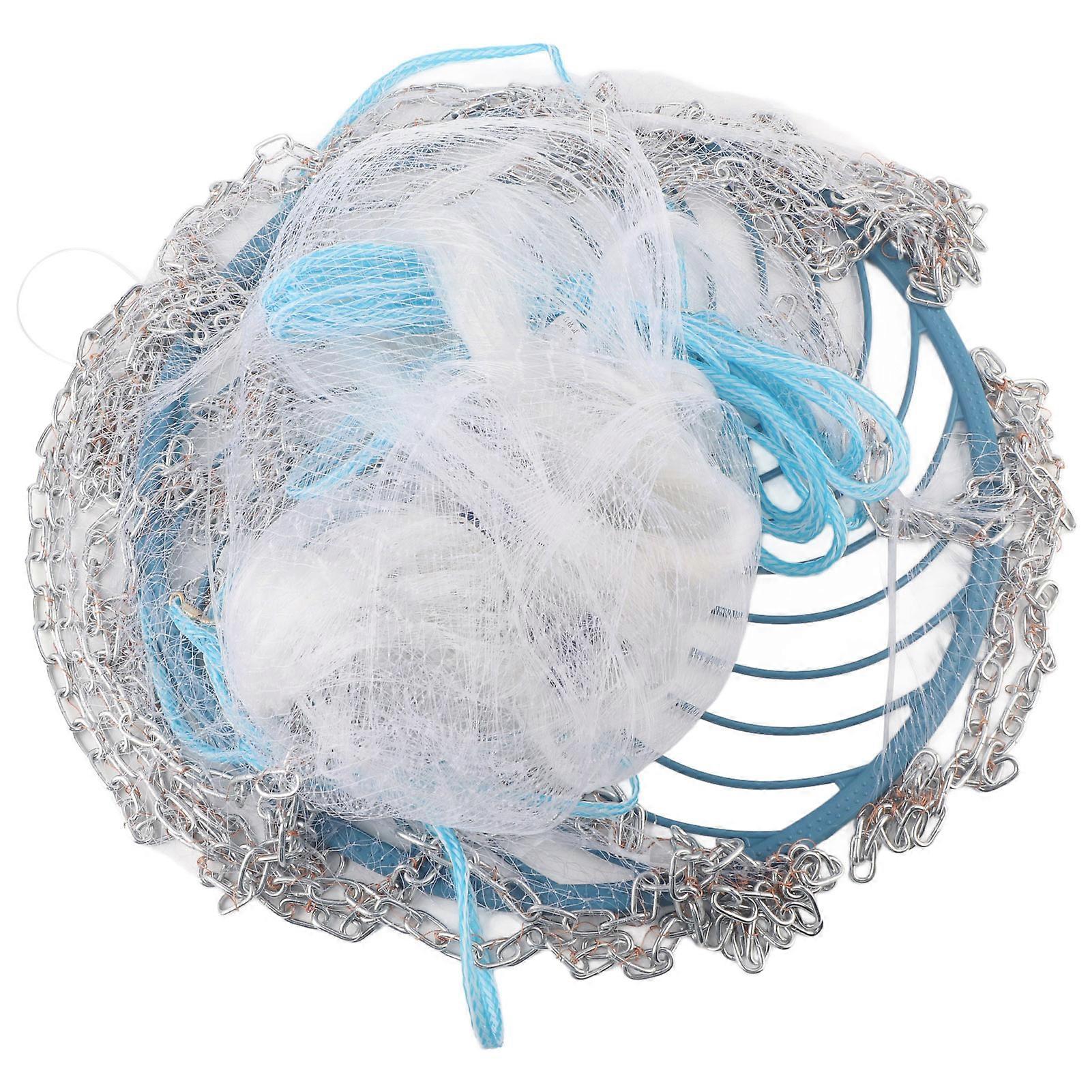480cm Hand Cast Fishing Net High Strength Nylon Chain for Bait Casting Equipment
