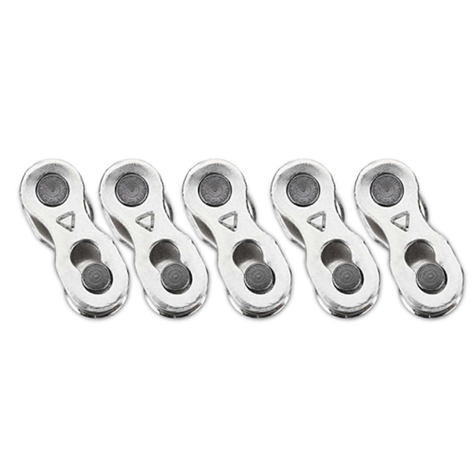 5 Pairs Heavy Duty Bike Quick Release Chain Mater Link Magic Joint Connector for 8/9/10 Speed