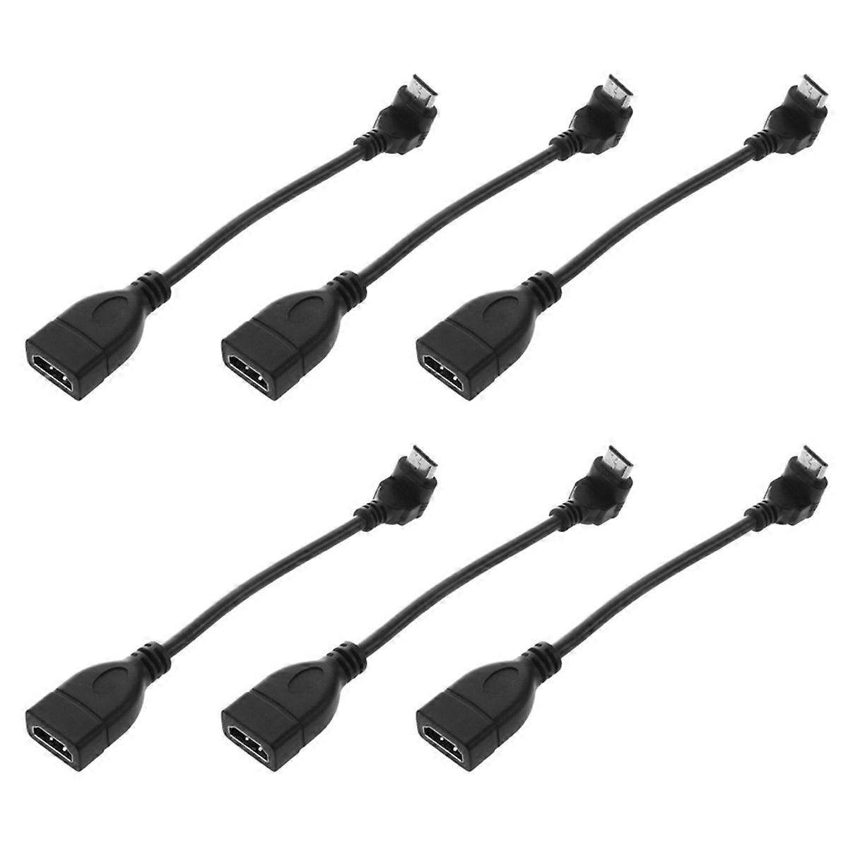 Mini--Stecker auf Buchse 90 degree Konverter-Adapter 1080P