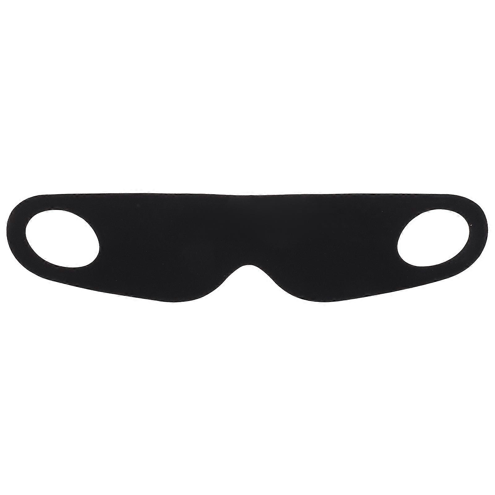 Eye Sleeping Mask Sleep Mask Unisex Travel Accessory Black Chinlon Light Blocking 1Pcs