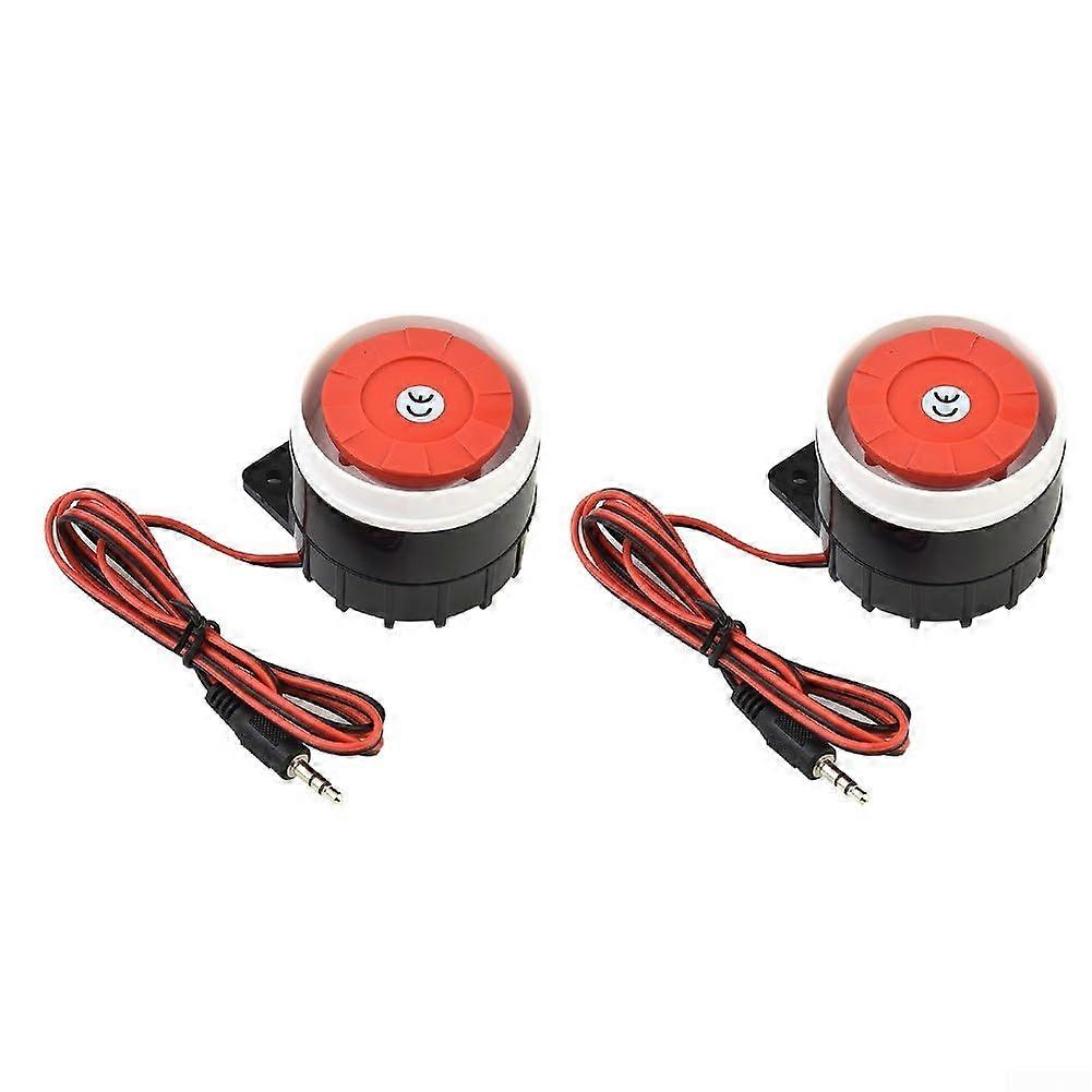 120 dB wired siren alarm for at home, DC 12 V piezoelectric device