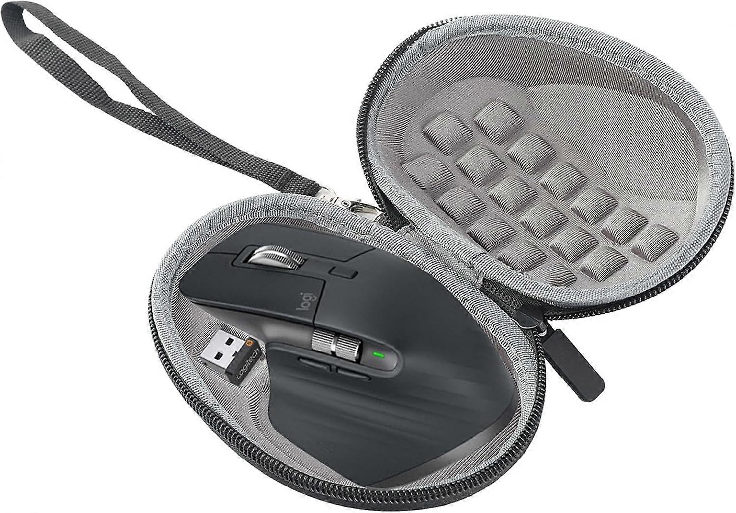 Hard protective case travel case carrying case for Logitech MX Master 3 wireless mouse, dustproof and shockproof