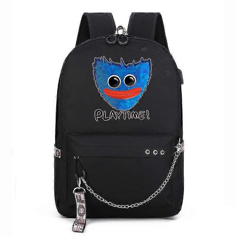 Poppy Playtime Huggy Wuggy Backpack School Bag
