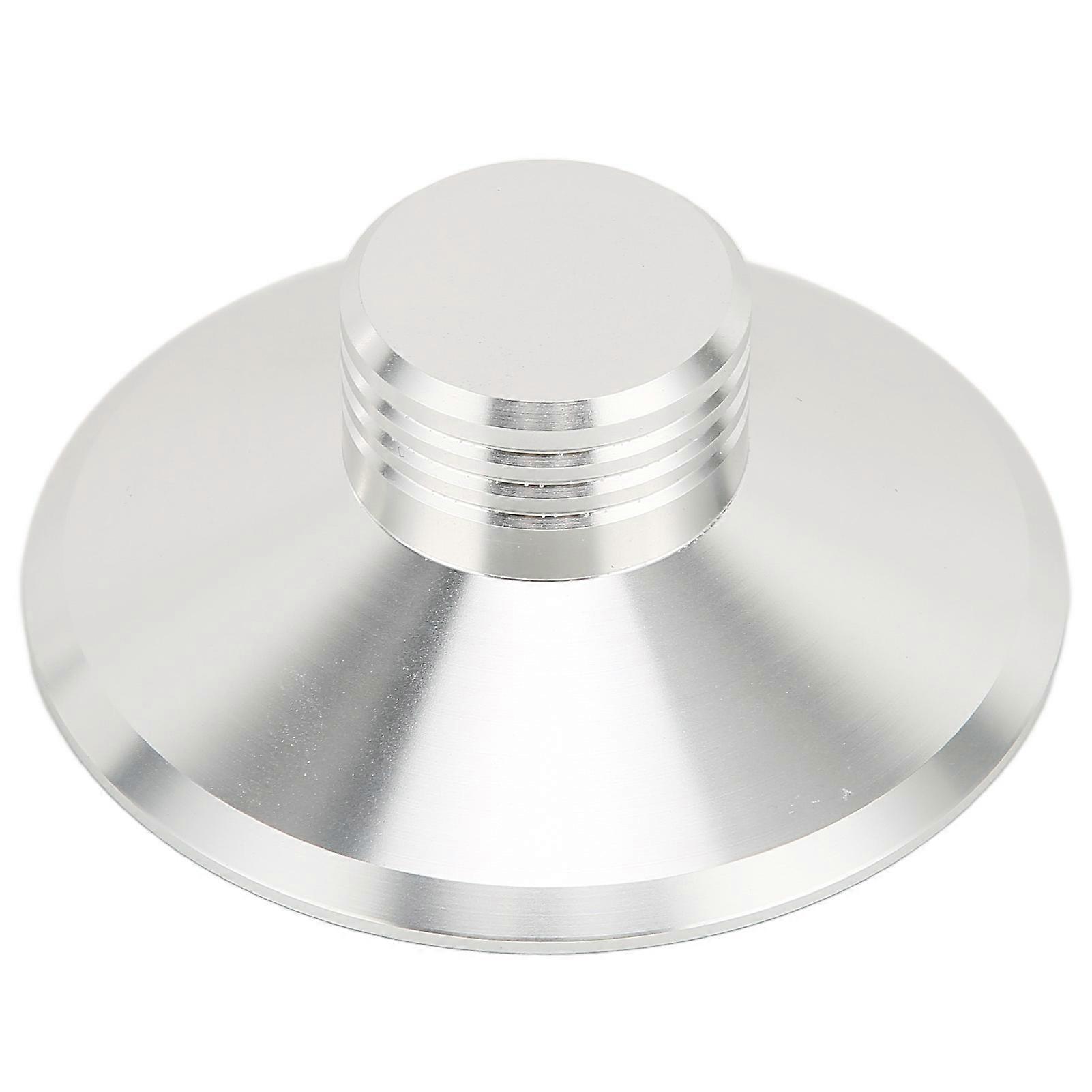 LP124 Turntable Clamp, Universal 50Hz/60Hz Turntable Stabilizer, Silver (LP124S)